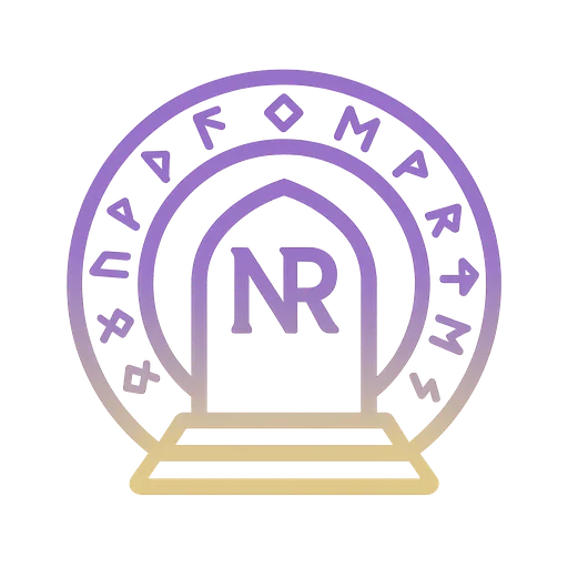 NameRealm logo - runic portal gate